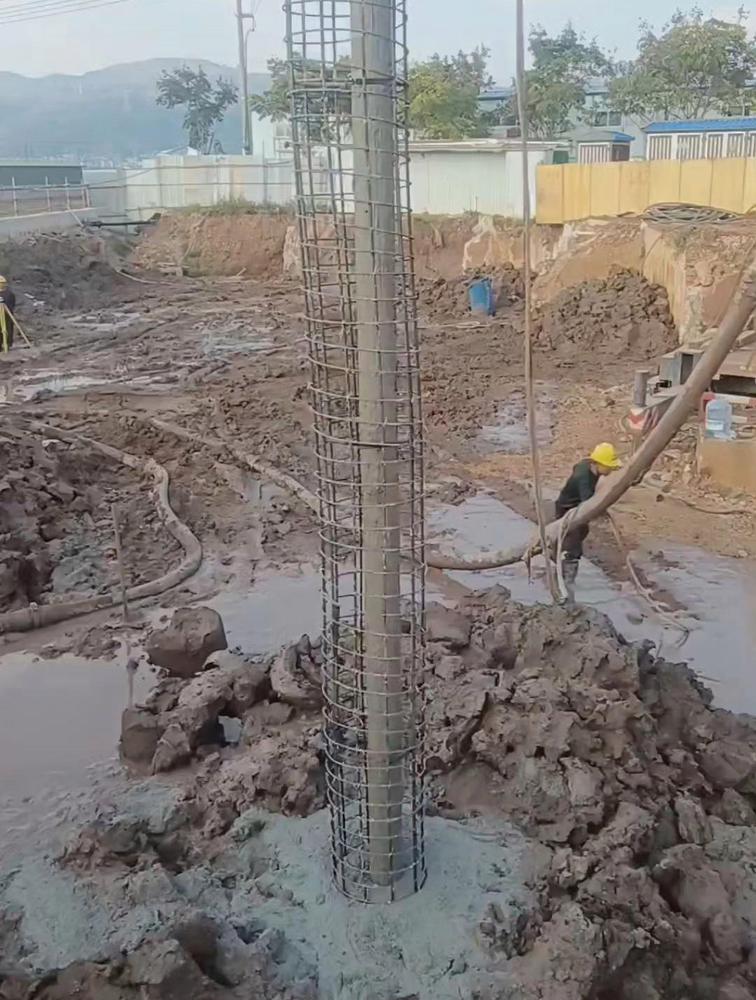 滨州博兴县长螺旋钻孔压灌桩